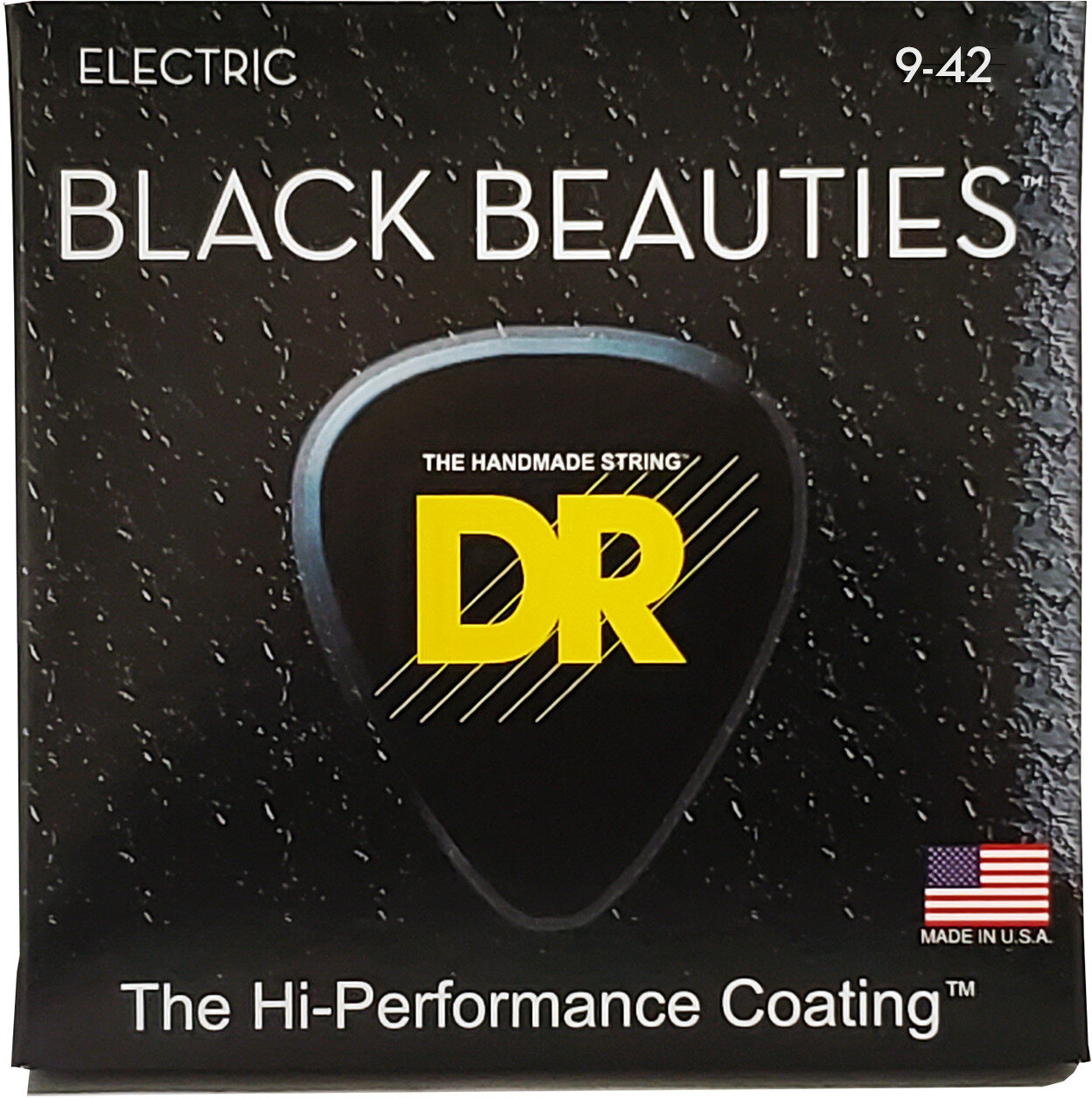 DR Strings BKE9 Black Beauties Elec Gtr Strings