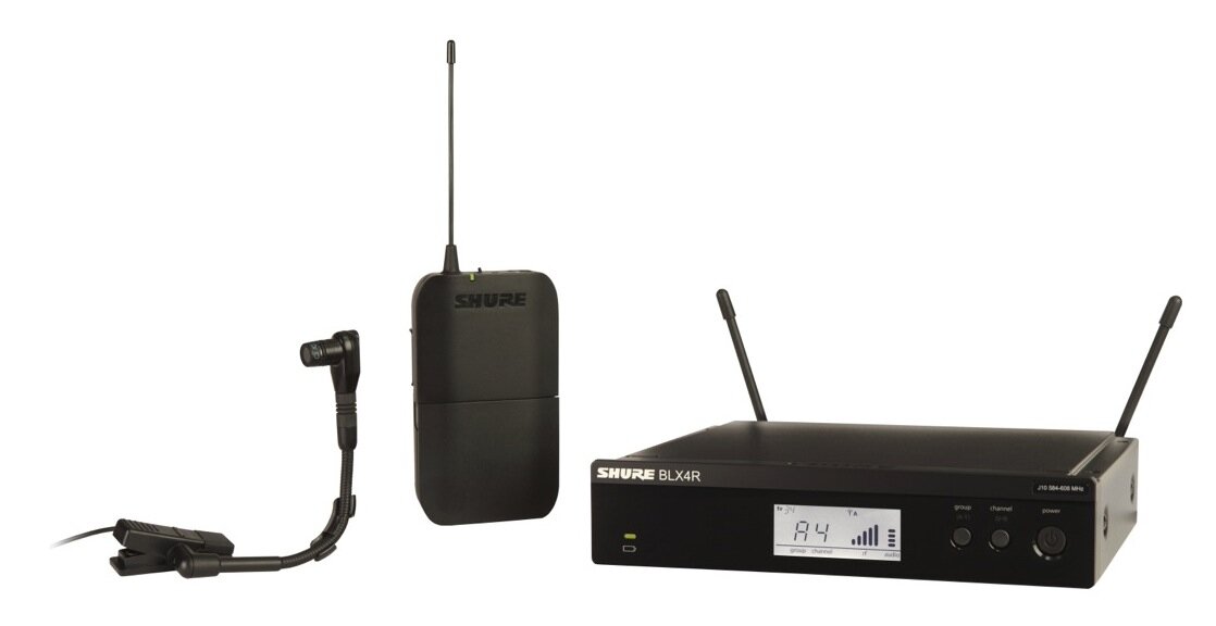 Shure BLX14RB98H9 Wireless Inst WB98H/C Sys H9 -  BLX14R/B98-H9