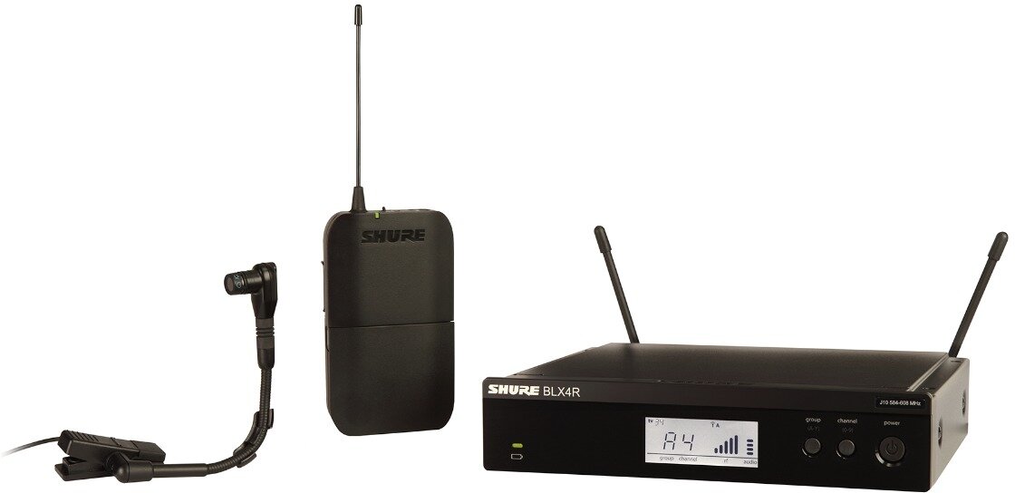 Shure BLX14RB98H11 Wireless Inst WB98H/C Sys H11 -  BLX14R/B98-H11
