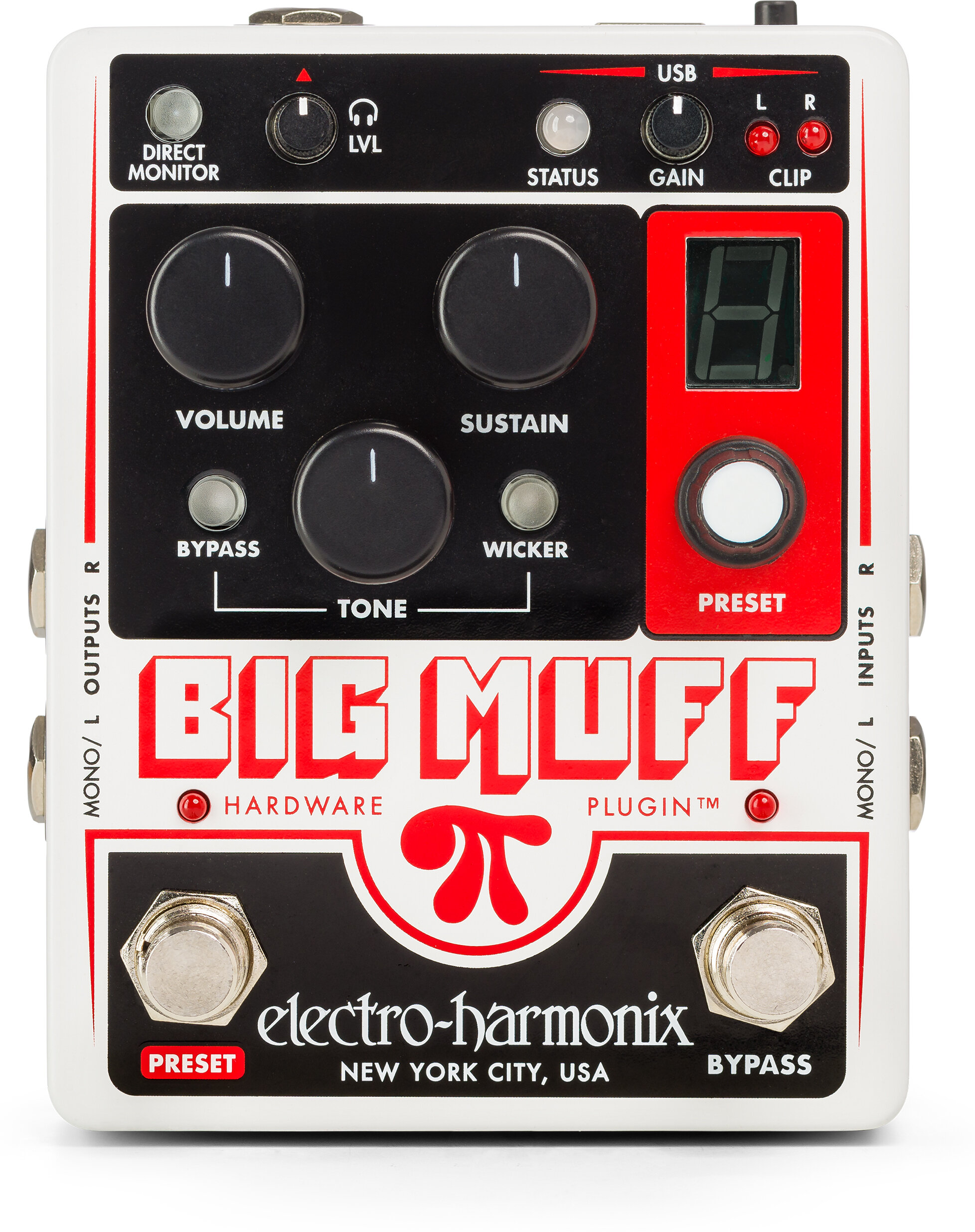 Electro Harmonix Big Muff Pi Hardware Plugin -  Electro-Harmonix, BMHWPI