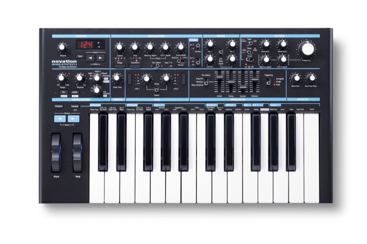 Novation Bass Station ll Analog Synthesizer