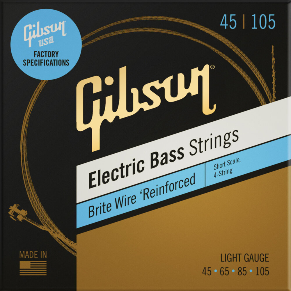Gibson Brite Wire Short Scale Bass Strings Medium