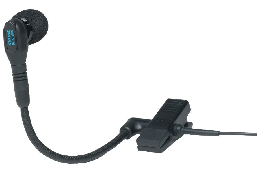 Shure BETA 98HC Clip On Condenser Instrument Mic -  BETA 98H/C