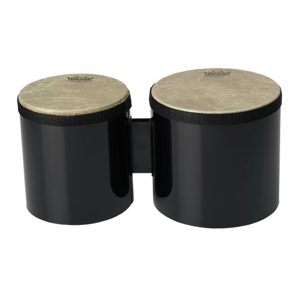 Remo Bongo Set 6 and 7 In Pre Tuned Black