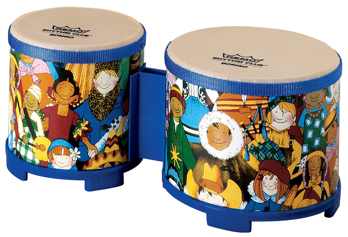 Remo RHYTHM CLUB Bongos 5&6 In Rhythm Kids Graphic