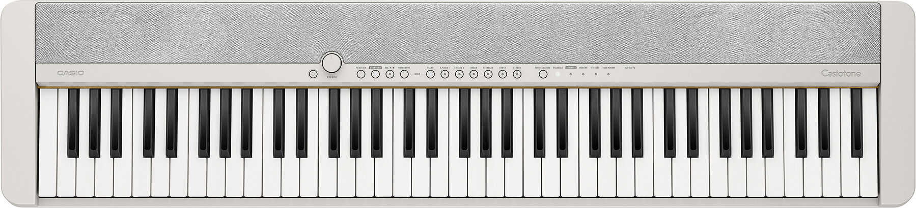 Casio Casiotone CTS176 76 Key Portable Keyboard WH