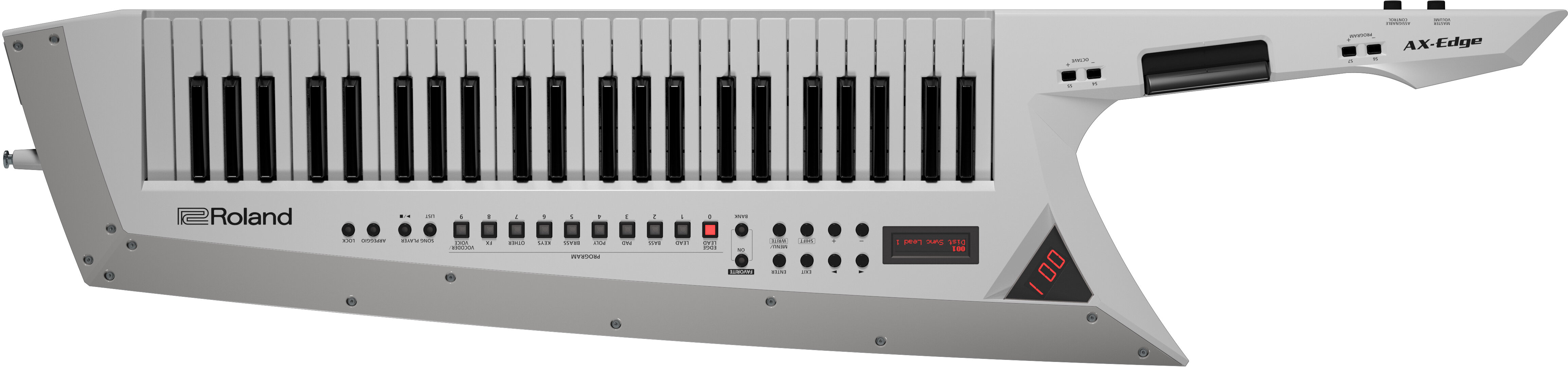 Roland AX EDGE Keytar Synthesizer in White