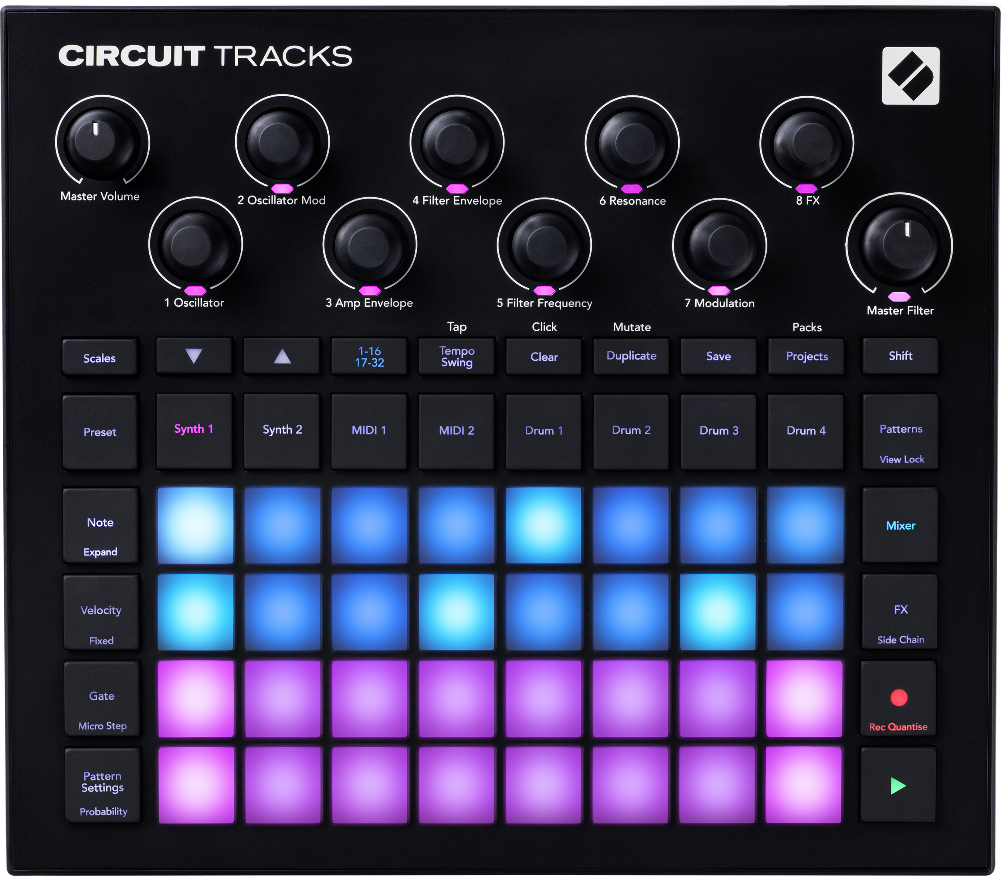 Novation Circuit Tracks Music Workstation