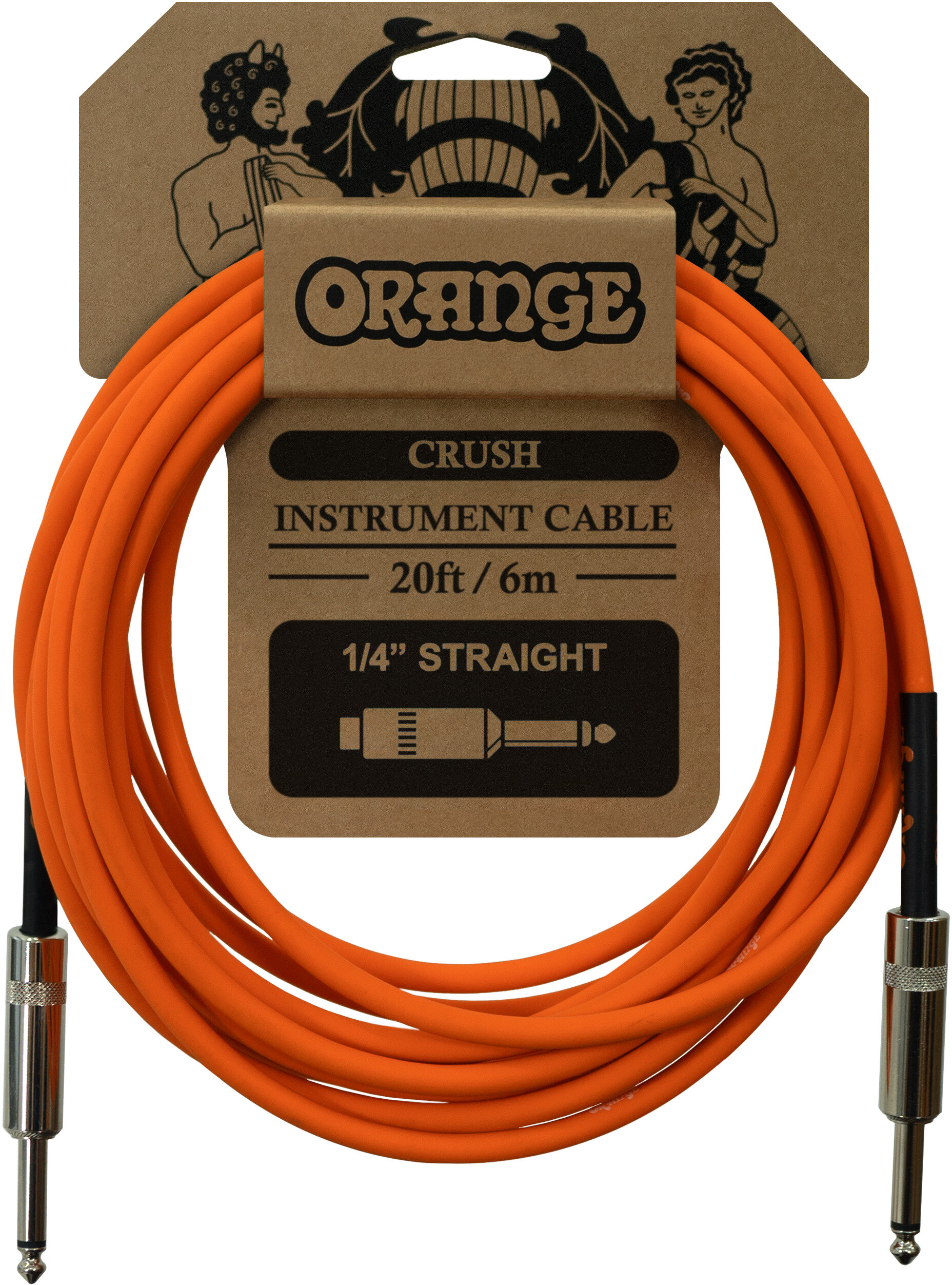 Orange Crush 20ft Instr Cable StraightStraight Orange Crush 20ft Instr Cable StraightStraight