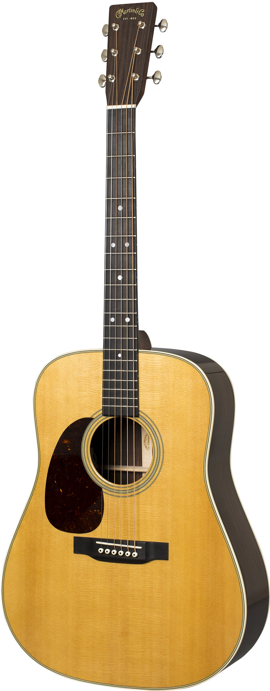 Martin D28 Dreadnought Acoustic Guitar Left Hand -  102017D28L