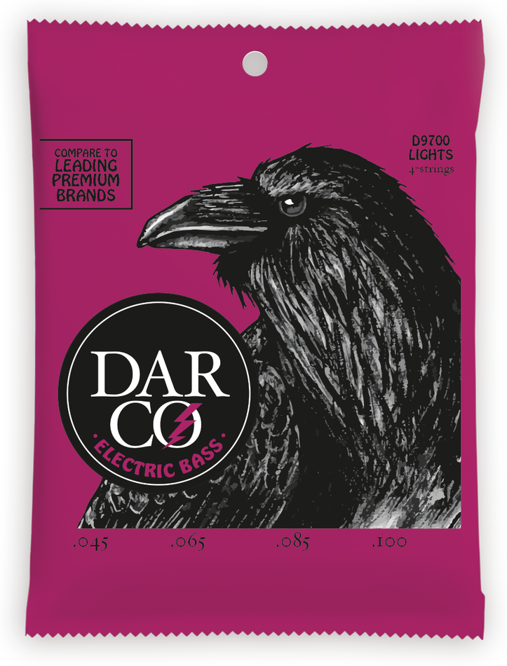 Darco D9700 Electric Bass Strings Light