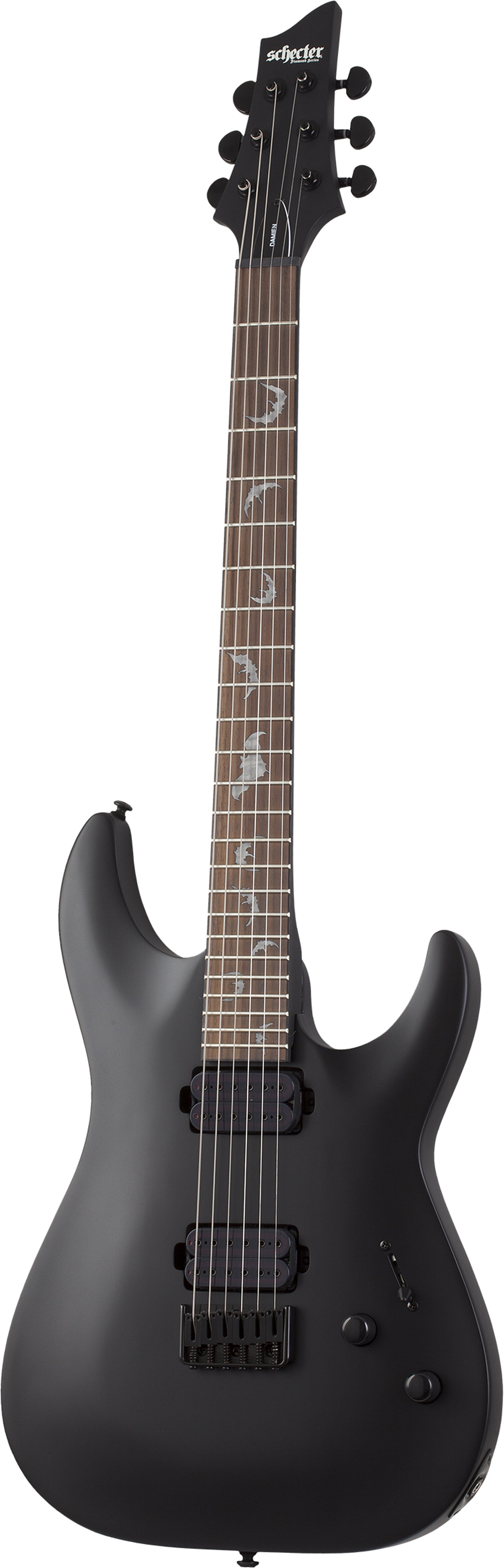 Schecter Damien-6 Electric Guitar Satin Black -  2470