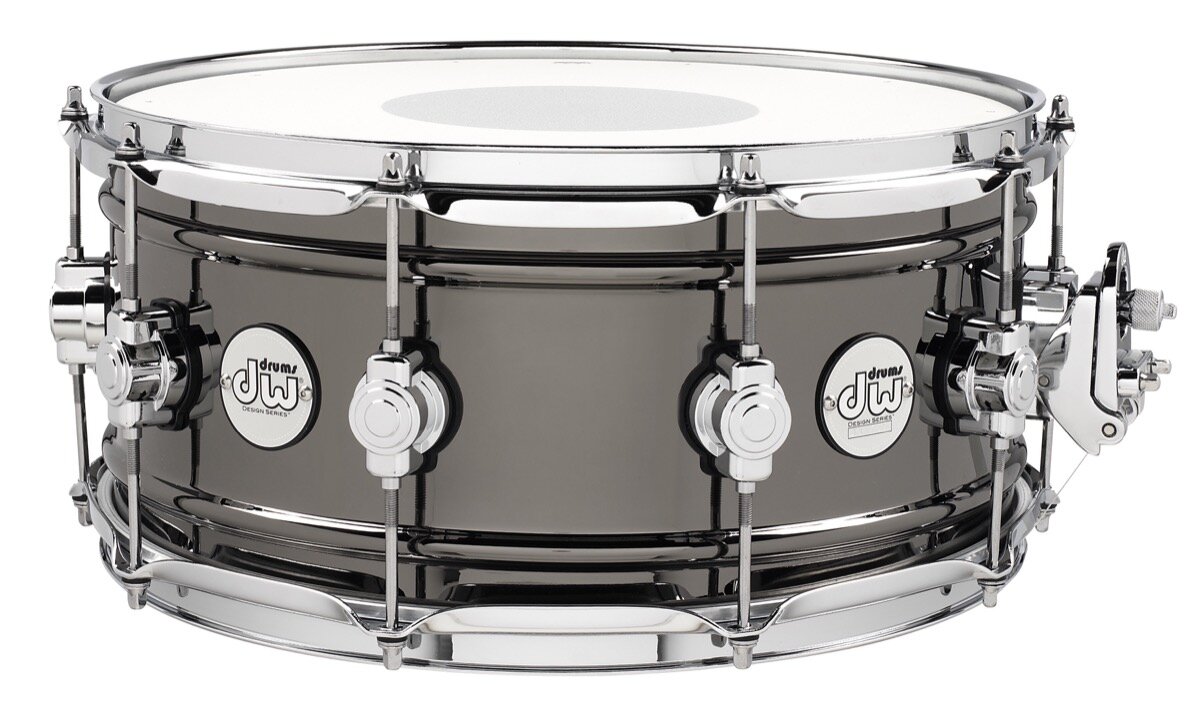 DW Design Series 65x14 Blk Nickel/Brass Snare Drum -  DW Drum Workshop, DDSD6514BNCR