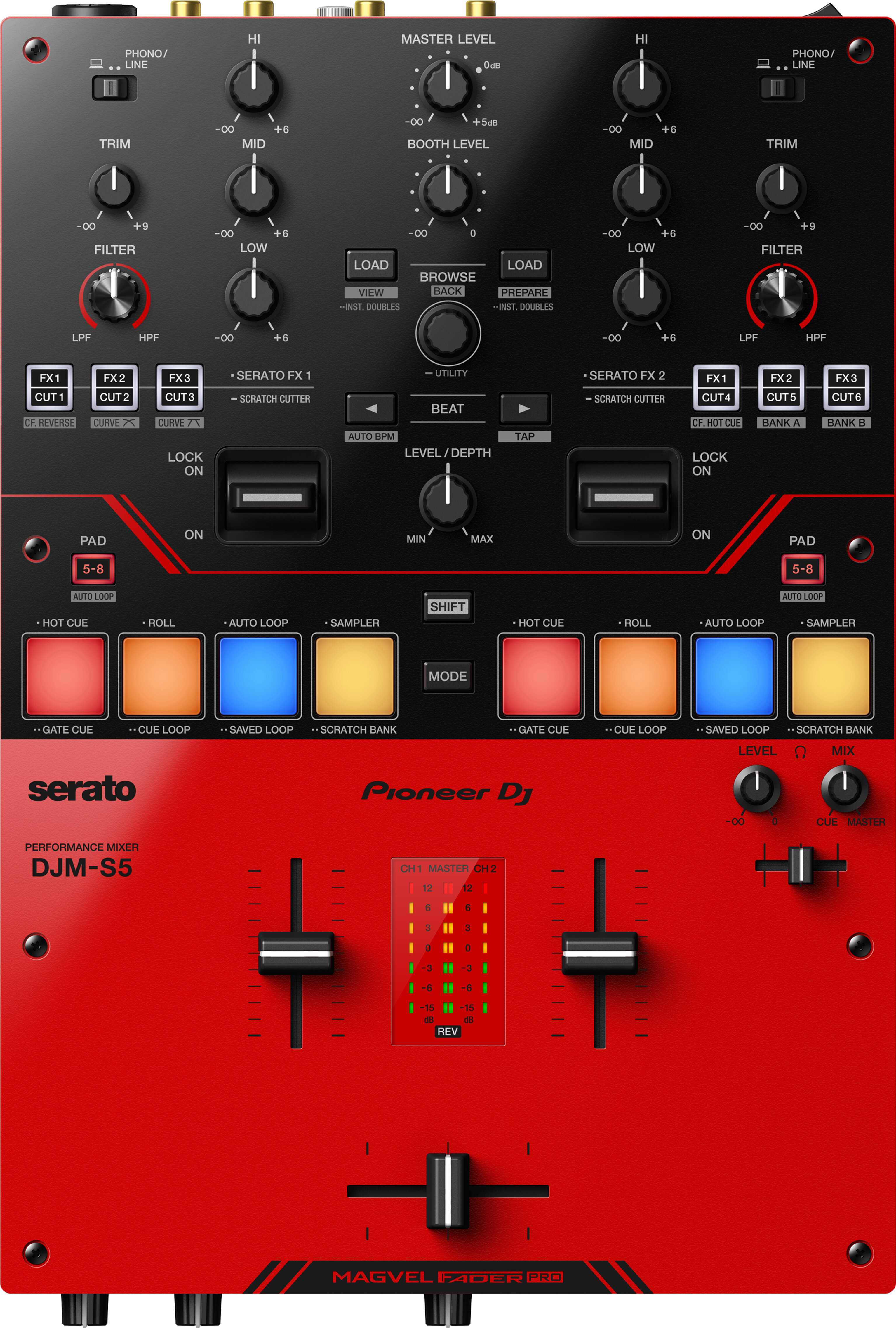Pioneer DJ DJMS5 DJ Mixer