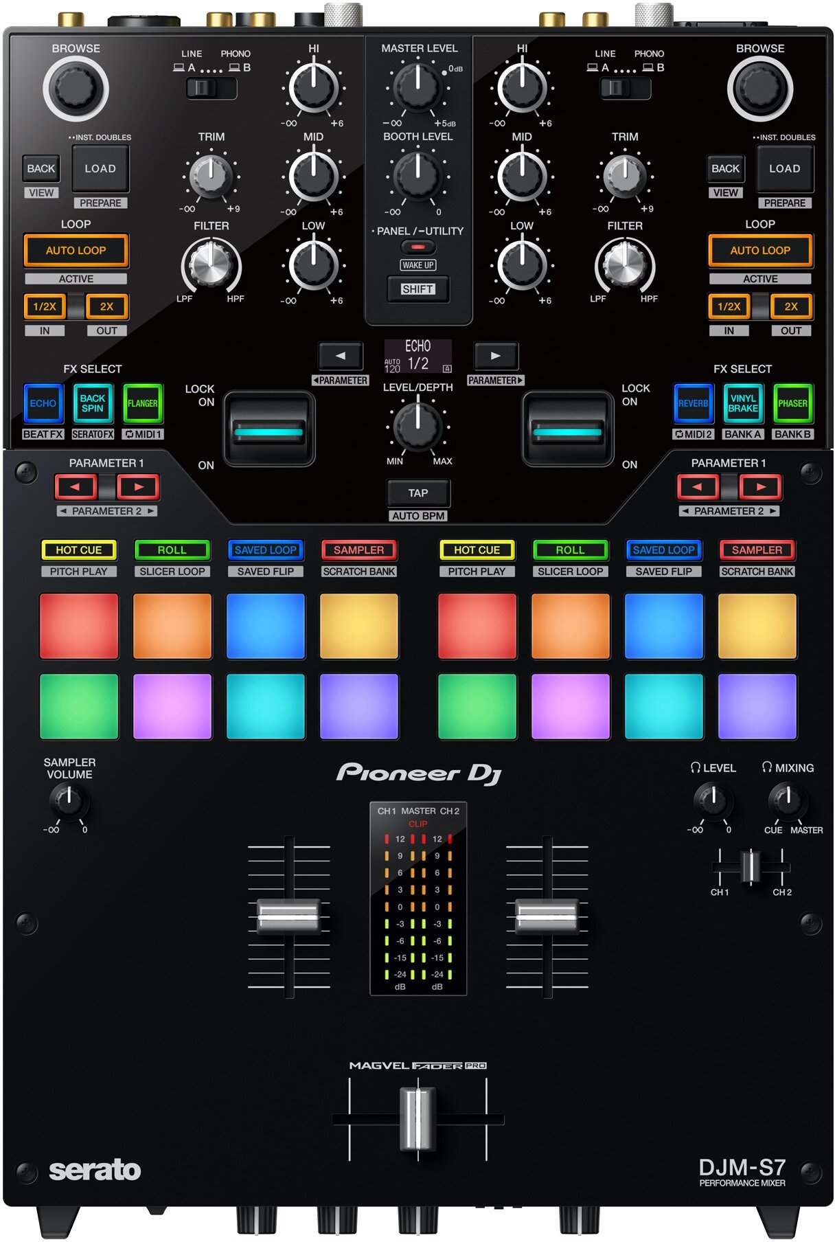 Pioneer DJ DJMS7 DJ Mixer