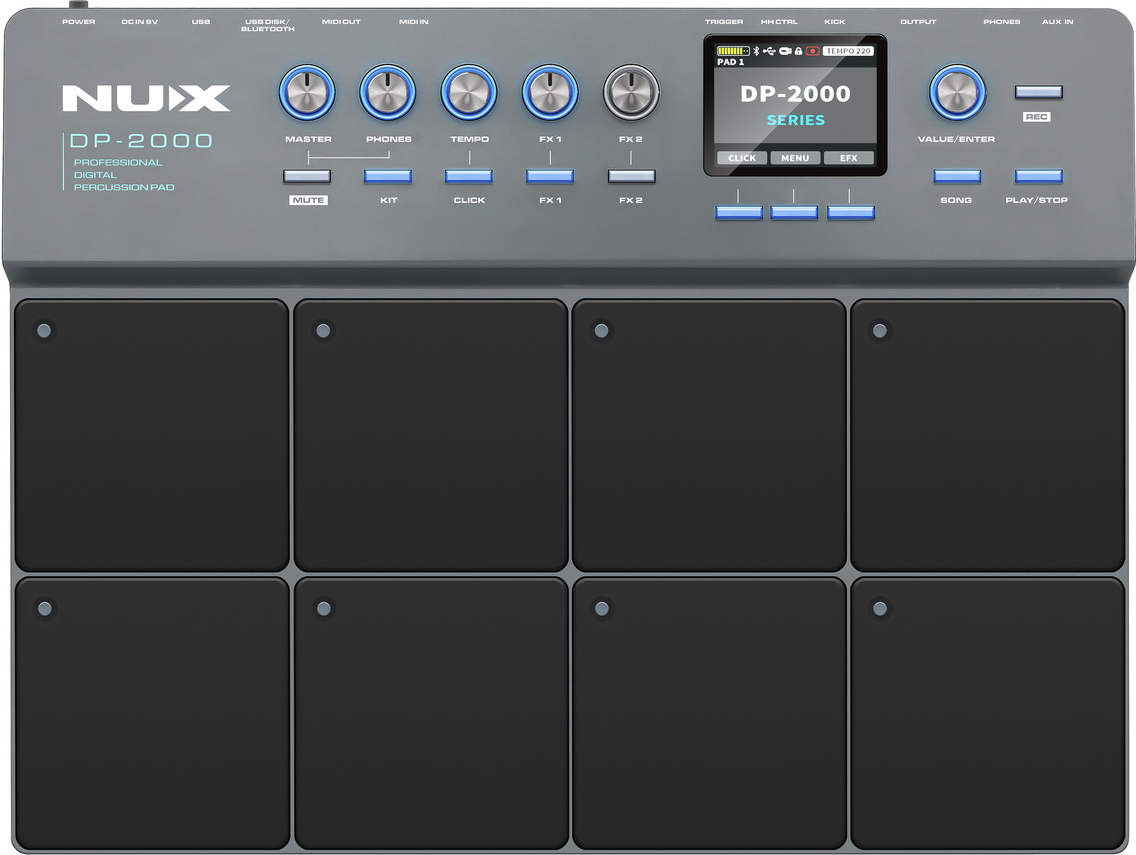NUX DP-2000 Compact Digital Percussion Pad