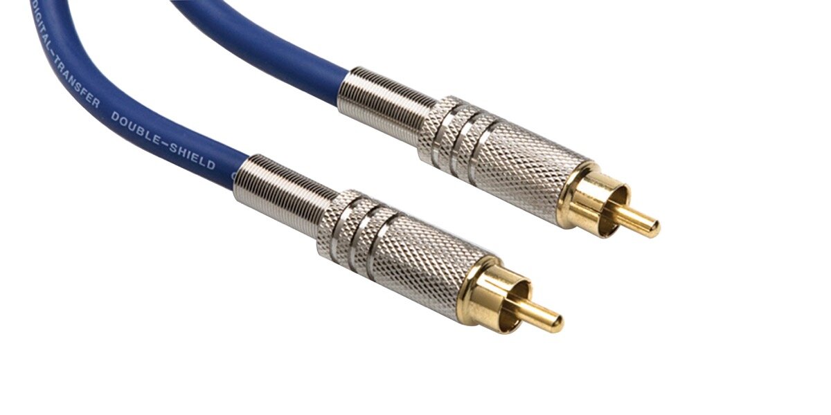 Hosa DRA501 SPDIF Coax RCA to RCA 1 Meter