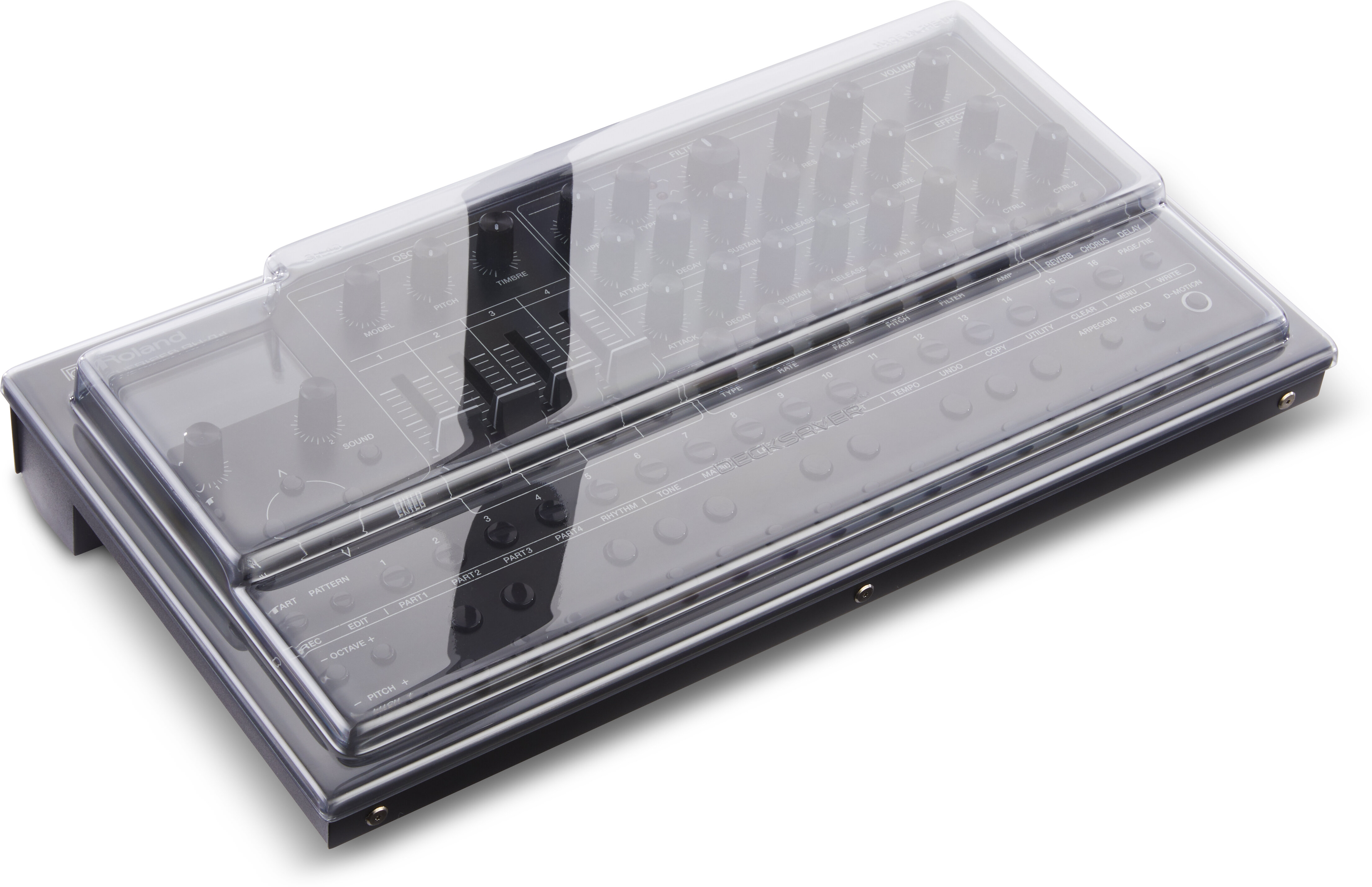 Decksaver Cover for Roland SH4D Synthesizer