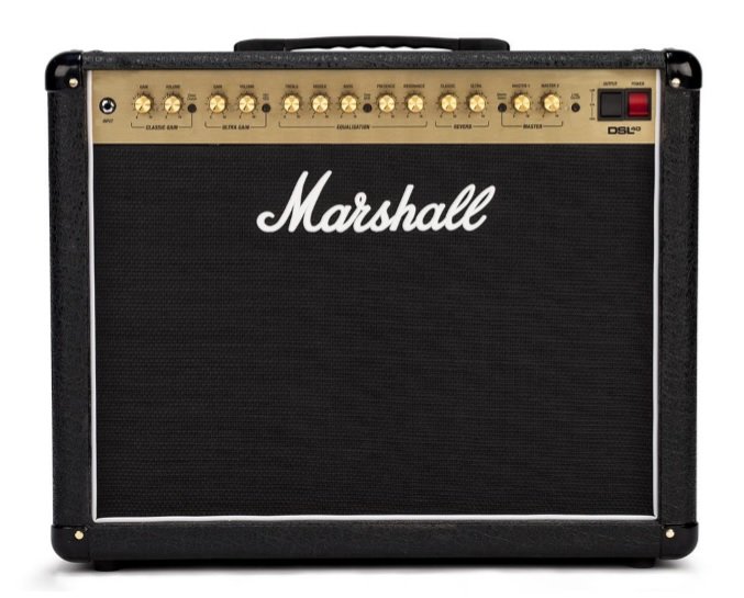 Marshall DSL40CR Amplifier Combo 1x12 40 Watts -  M-DSL40CR-U