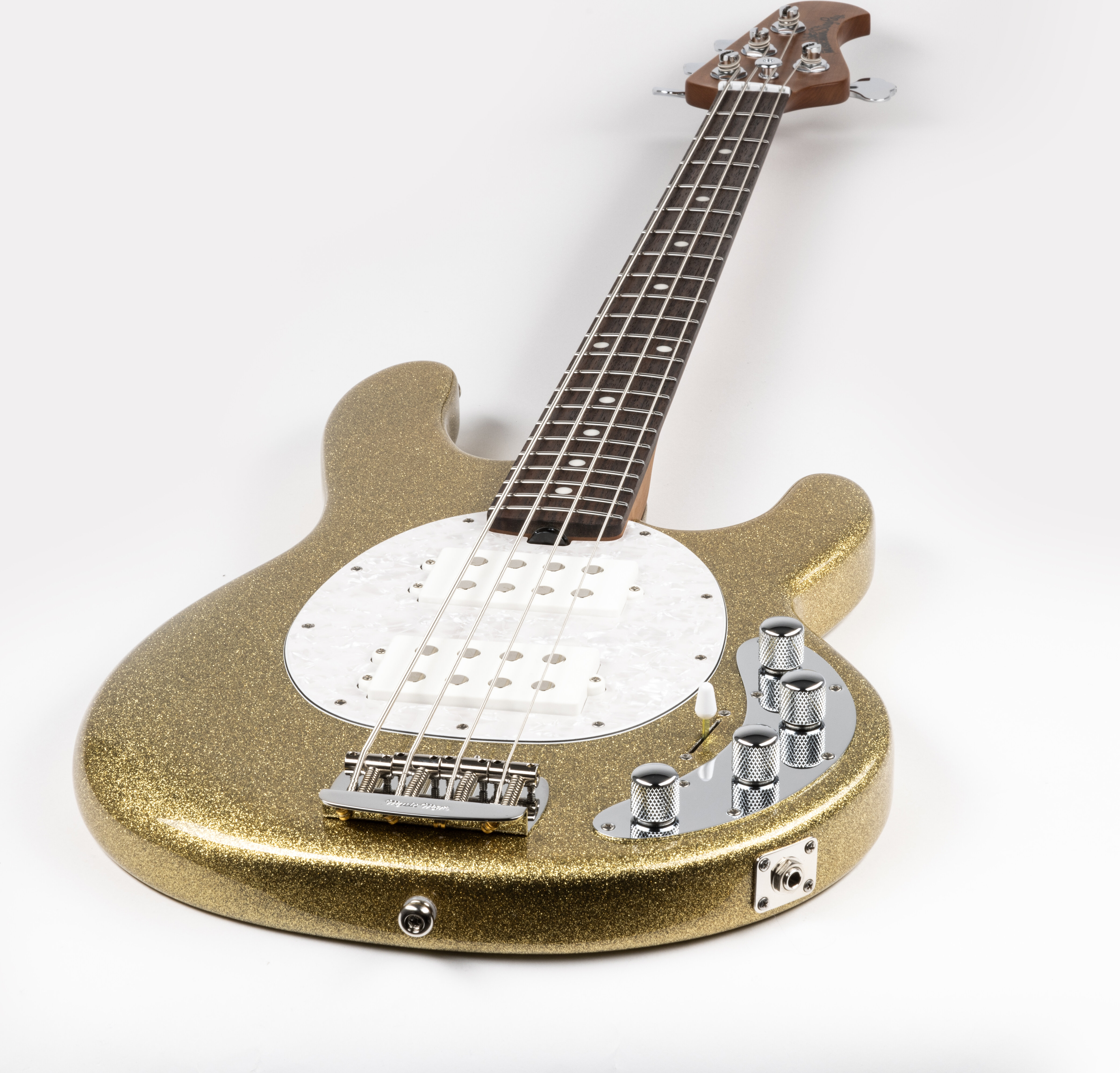 Music Man StingRay Special HH Bass WB Genius Gold -  Ernie Ball Music Man, 108-DG-20-WP-MB-CR