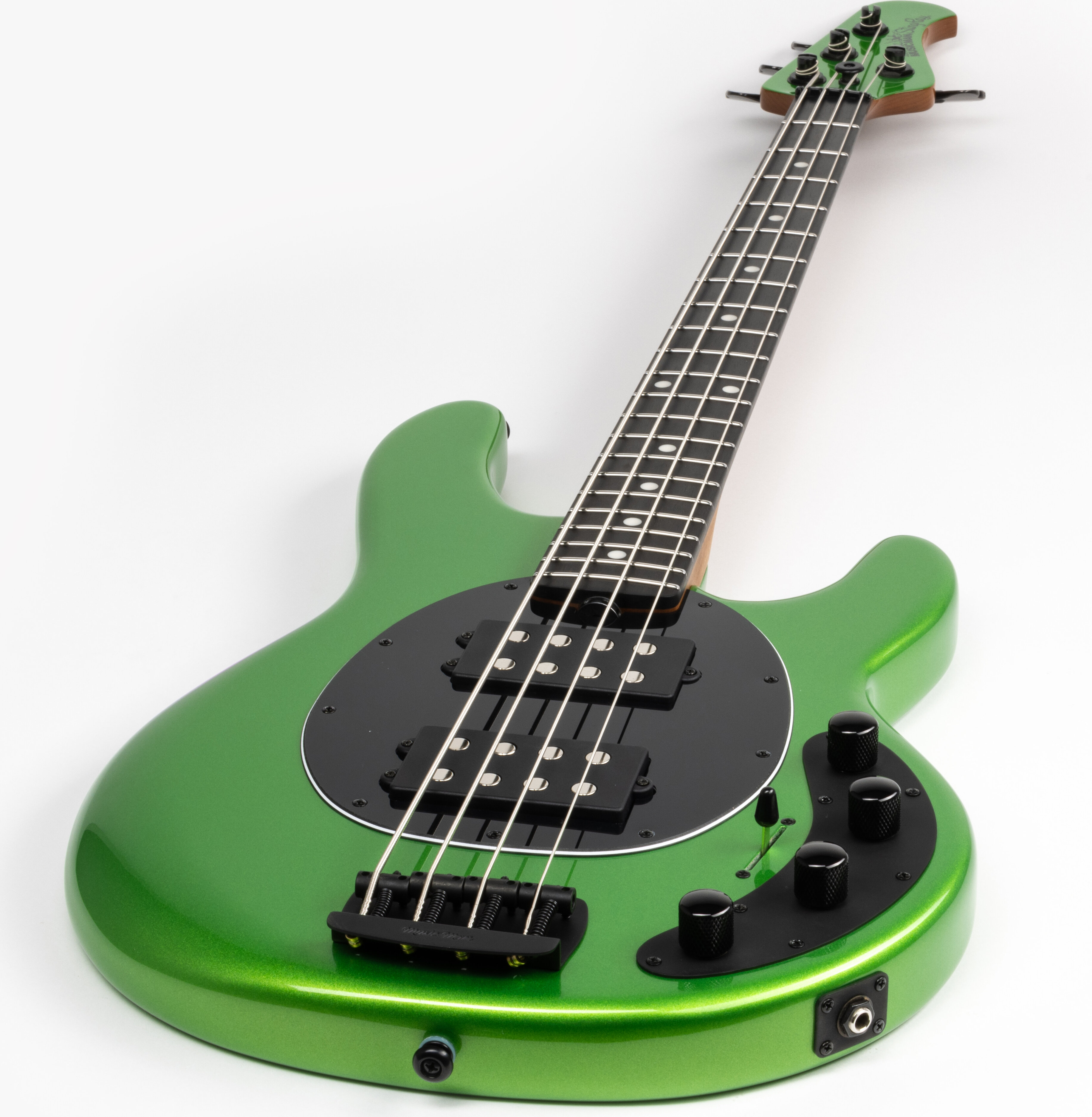 Music Man StingRay Special HH Bass WB Kiwi Green -  Ernie Ball Music Man, 108-AMG-51-01-MB-BM