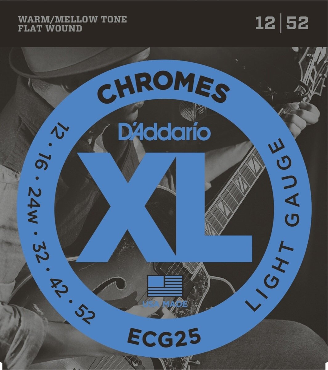 Daddario Chromes Set of Strings Lite Gauge