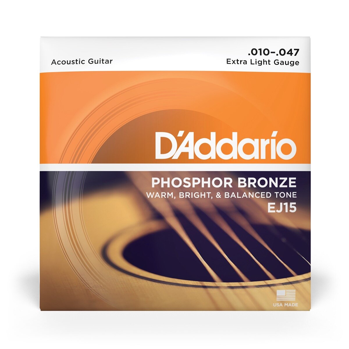 DAddario EJ15 Pho Bronz Aco Gtr Strings X Lite -  D'Addario