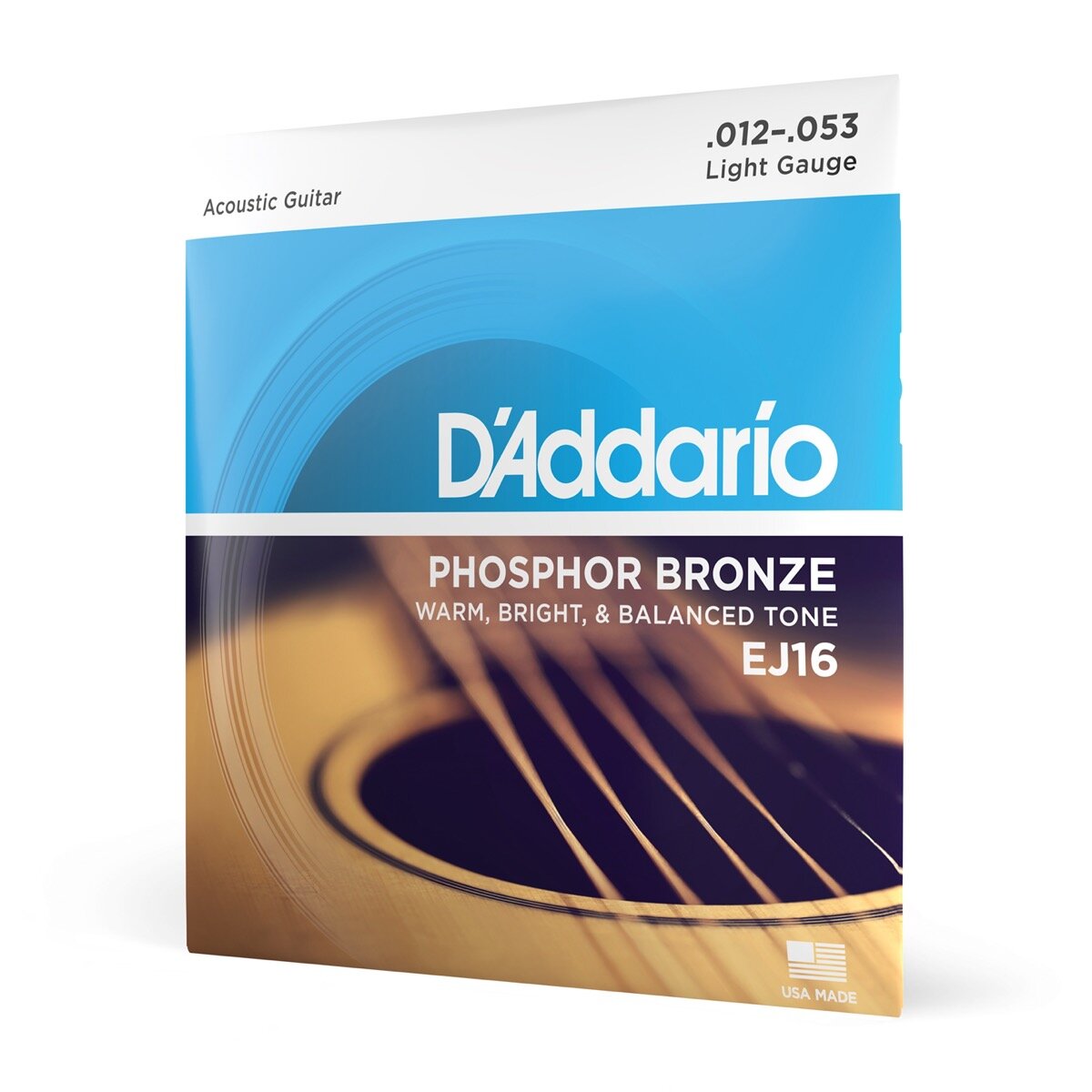 DAddario EJ16 Pho Bronz Aco Gtr Strings Lite -  D'Addario