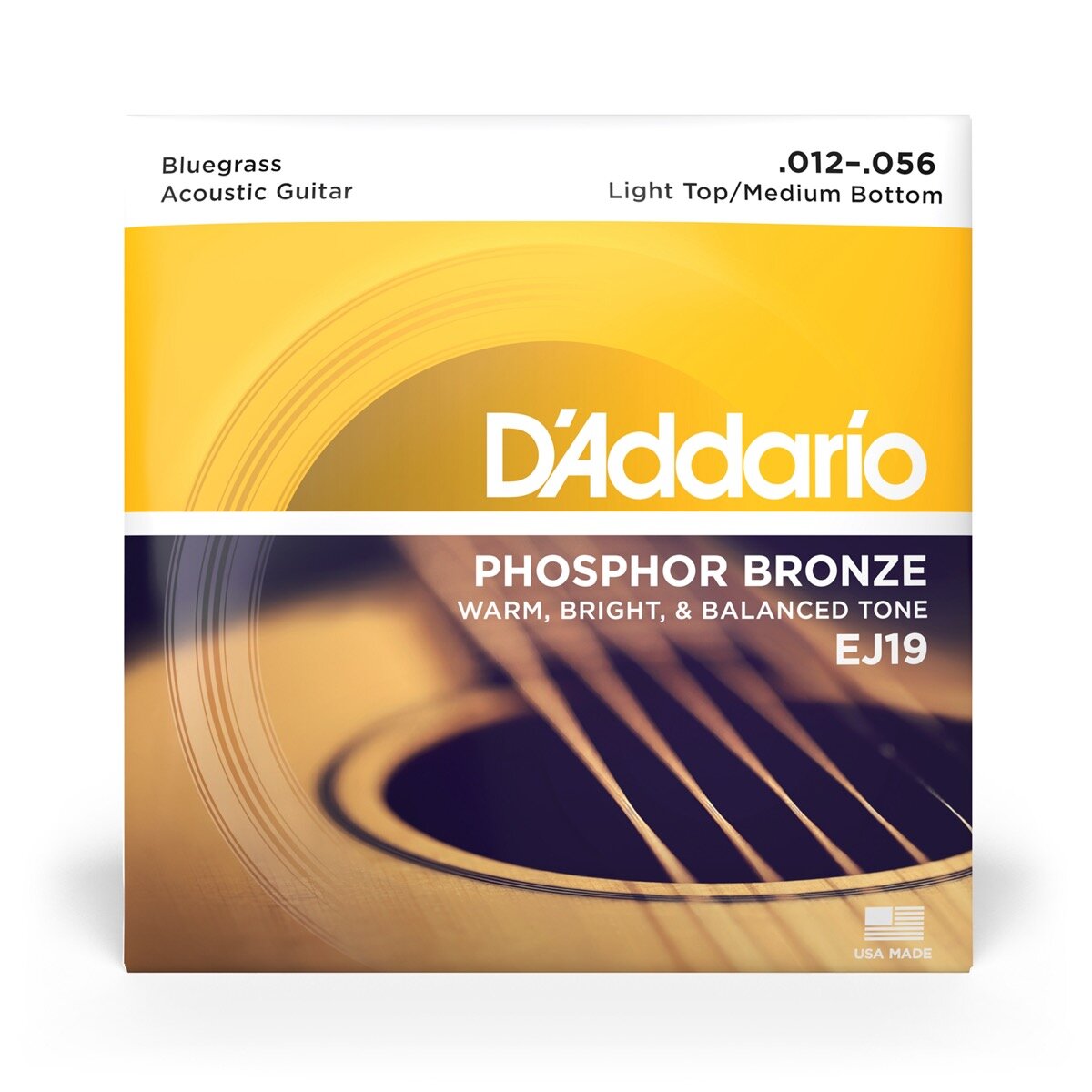 DAddario EJ19 Phosphor Bronze Acoustic Strings