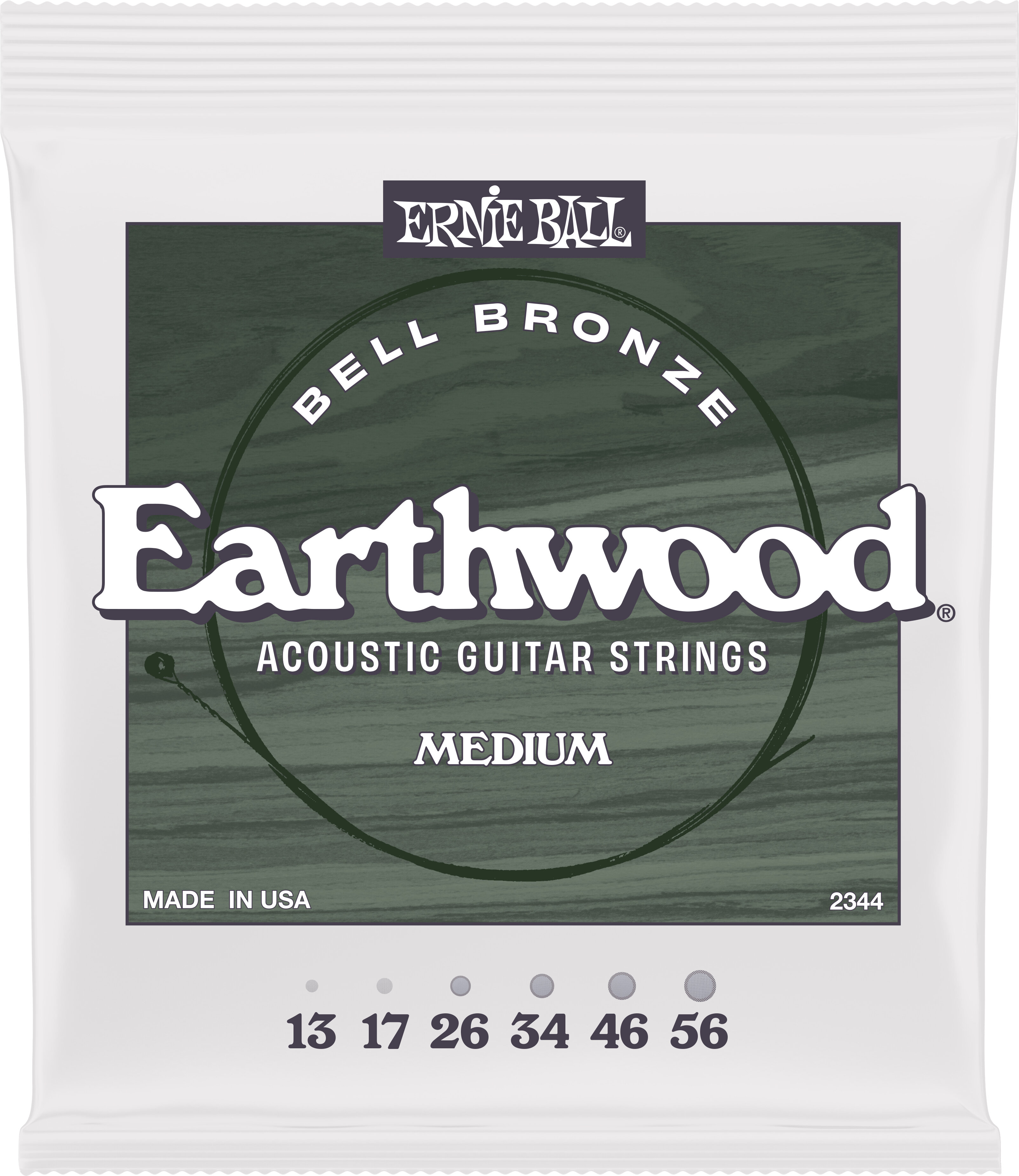 Ernie Ball P02344 Med EW Bell Brnz Acou 13-56