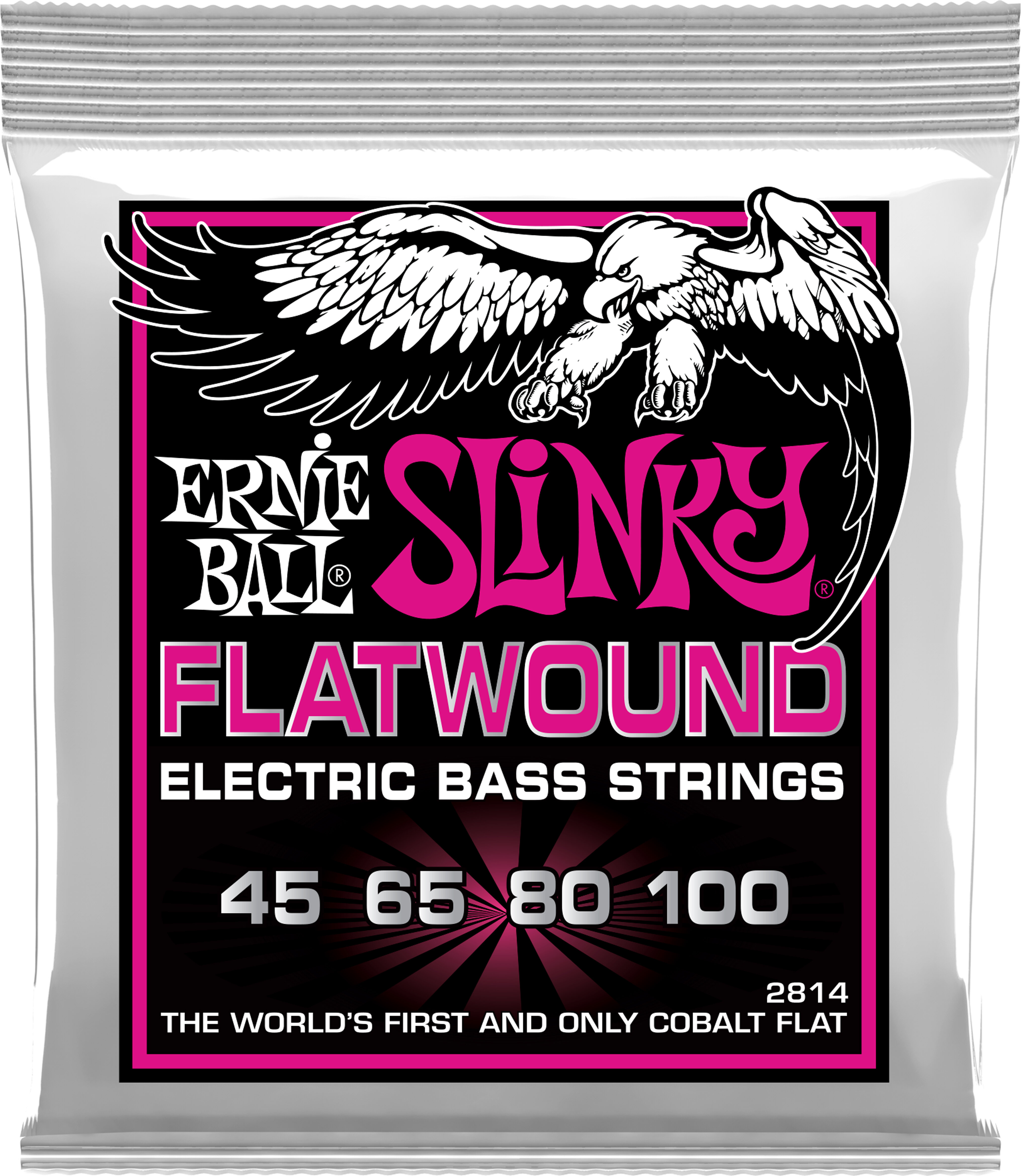 Ernie Ball P02814 Flatwound Bass Strings