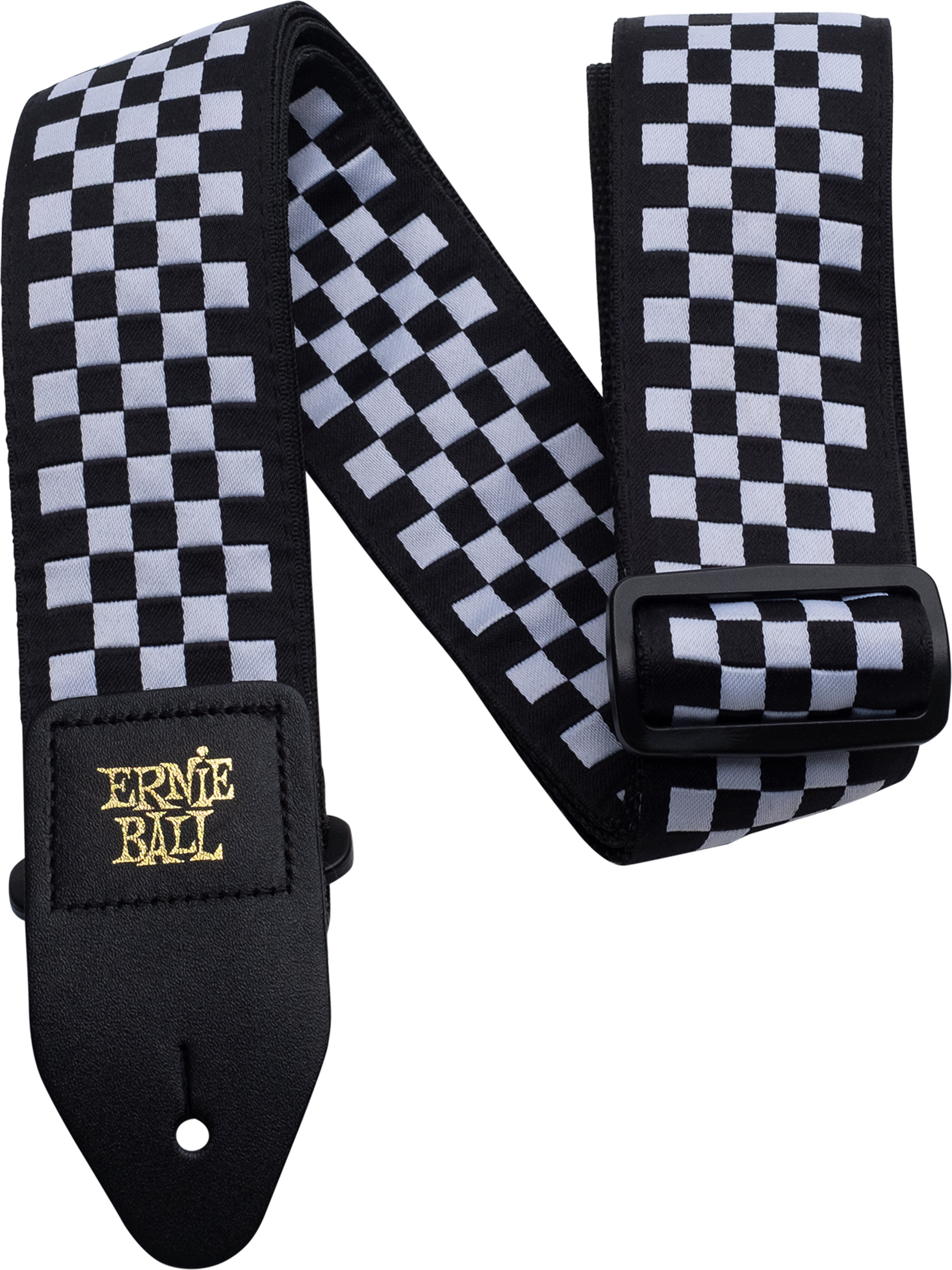 Jacquard Guitar Strap Blk/Wht - Ernie Ball P04149