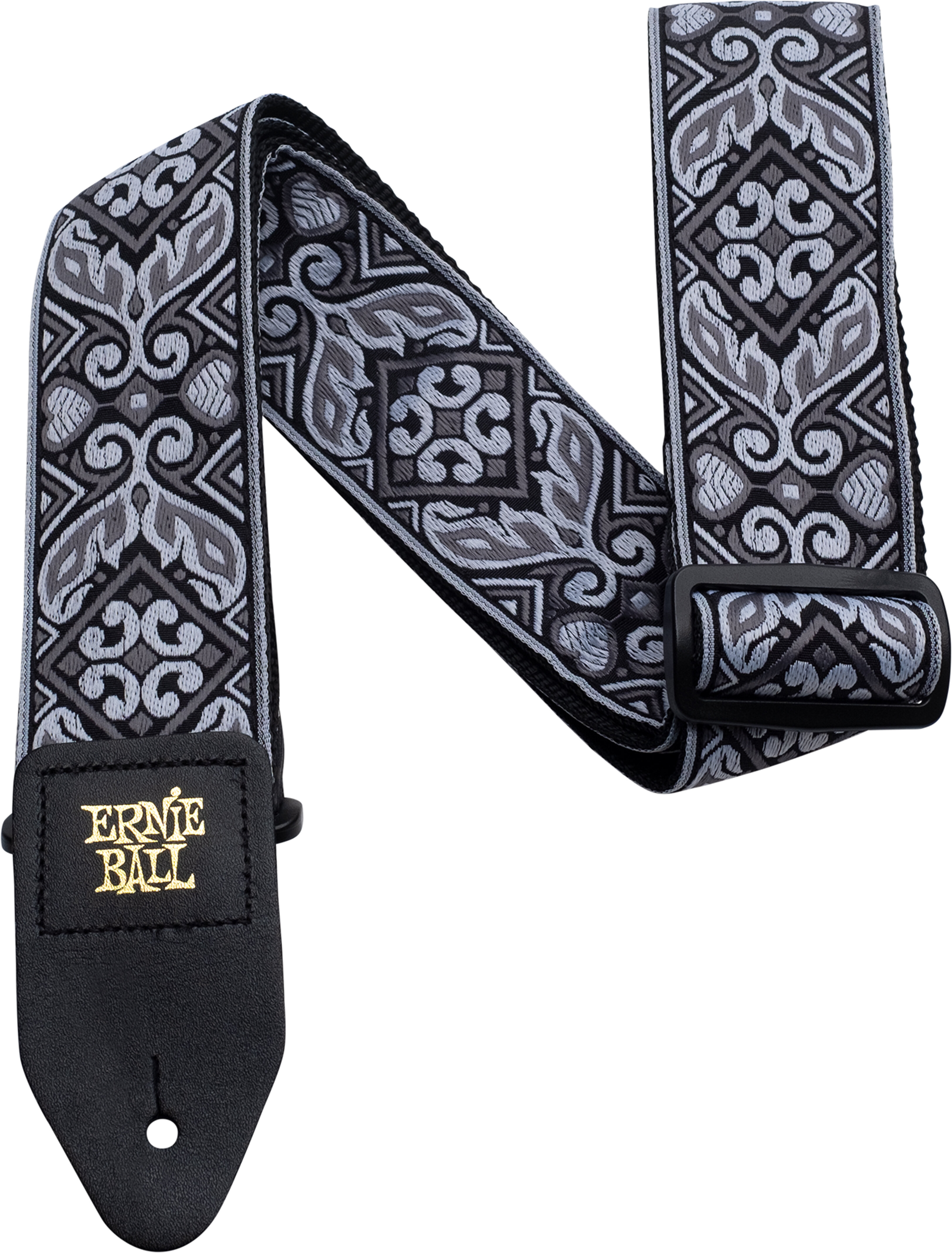 Jacquard Strap Tribal Silver - Ernie Ball P04166