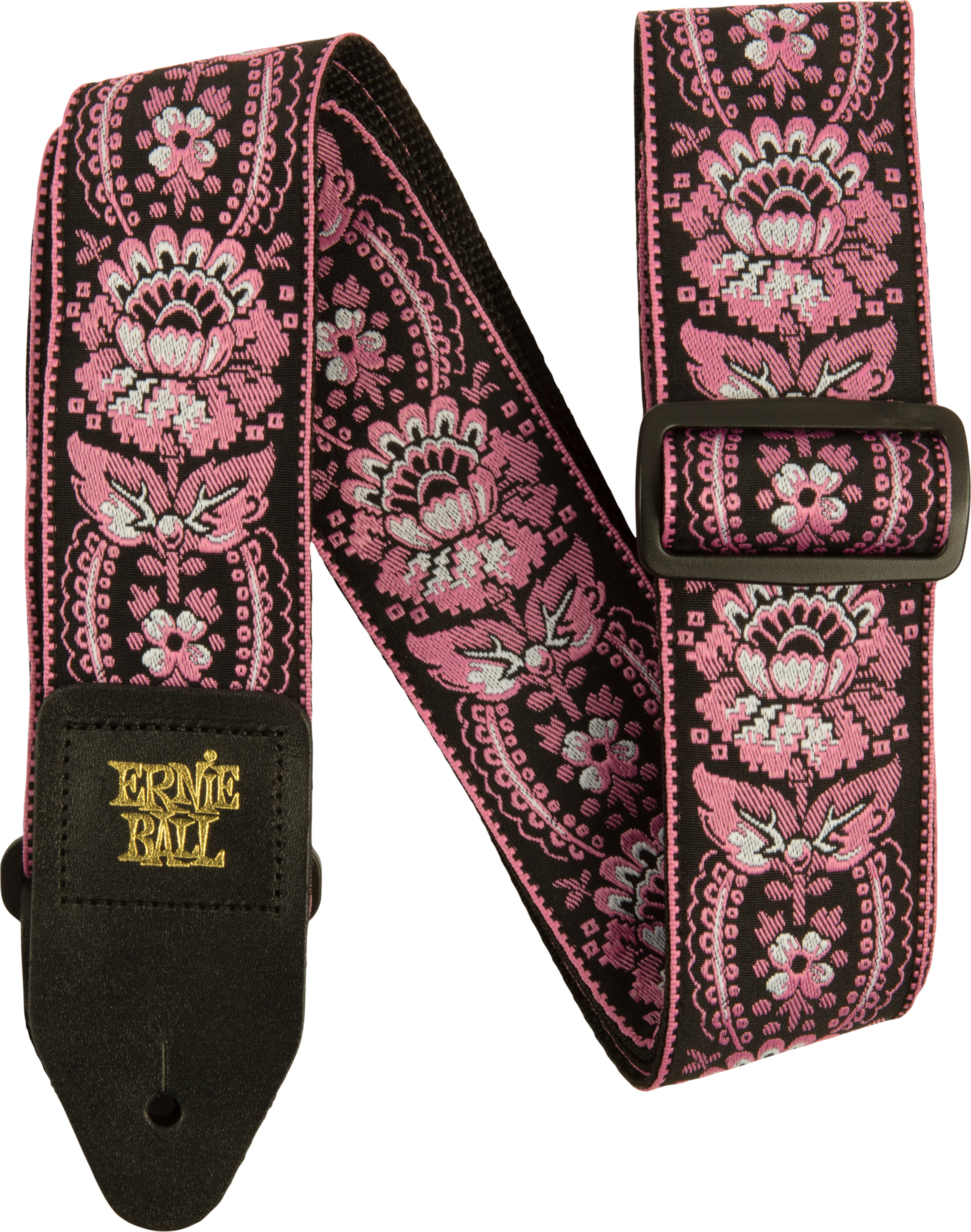 Jacquard Strap Pink Orleans - Ernie Ball P05347