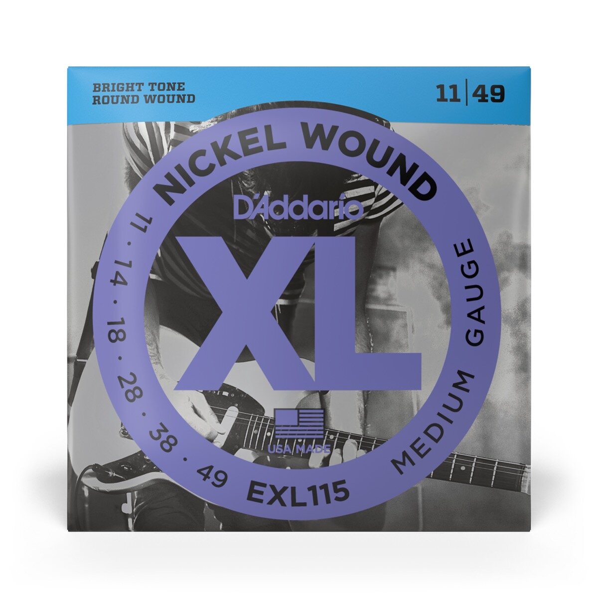 DAddario EXL115 Electric Gtr Strings Nickel