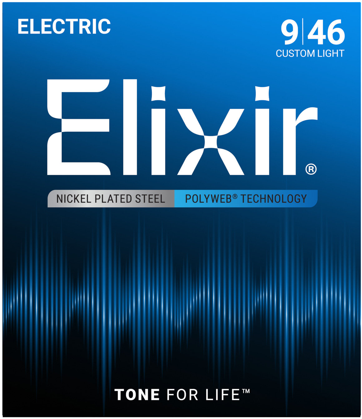 Elixir 12025 POLYWEB Electric Guitar Strings
