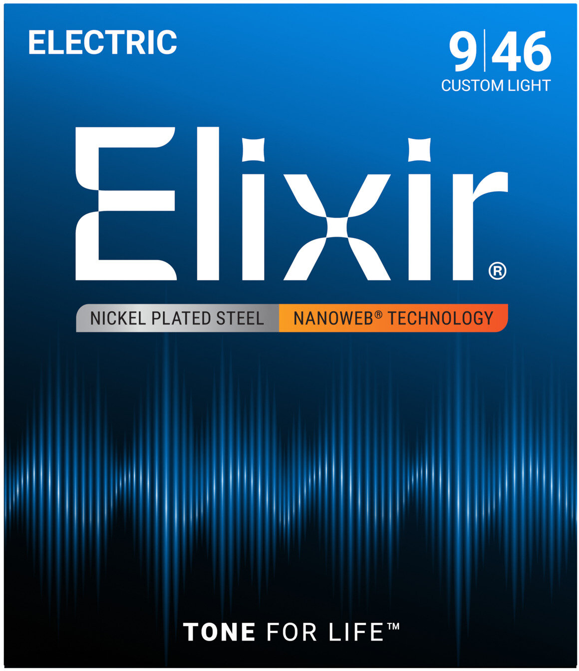 Elixir 12027 Cust Light Electric Strings NANOWEB