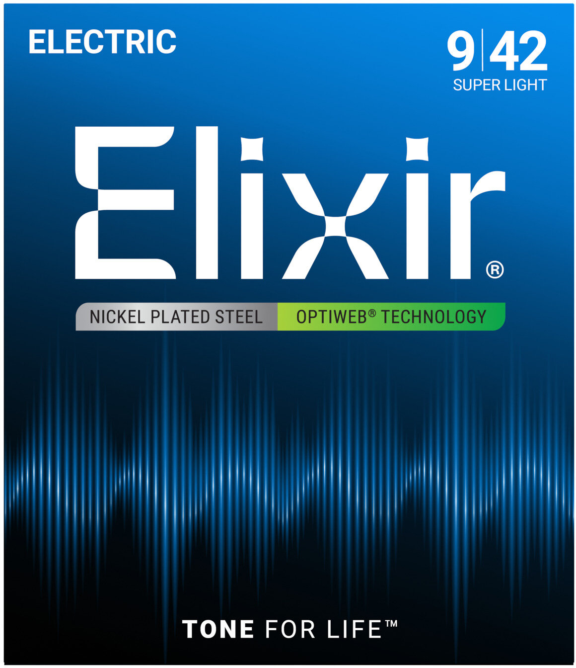 Elixir 19002 OptiWeb Super Light Guitar Strings