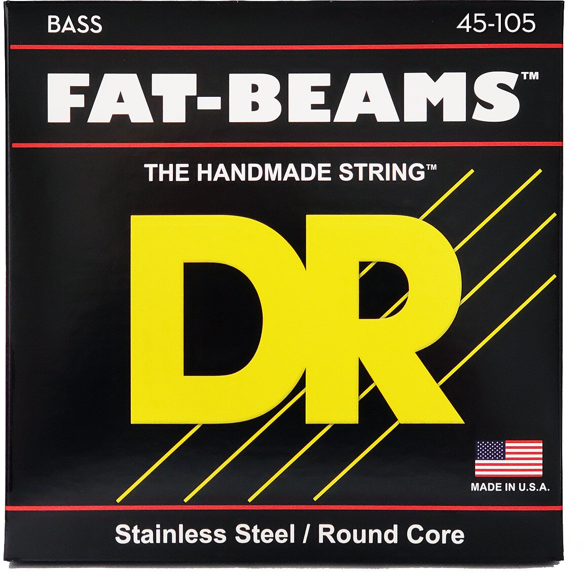 DR Strings FB45 Fat Beams Bass Strings Med 45 105