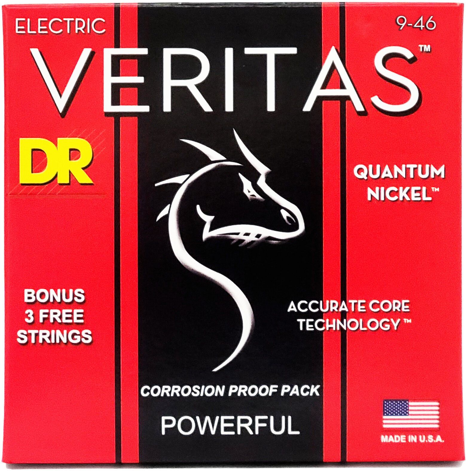 DR Strings VTE946 VERITAS Electric Strings