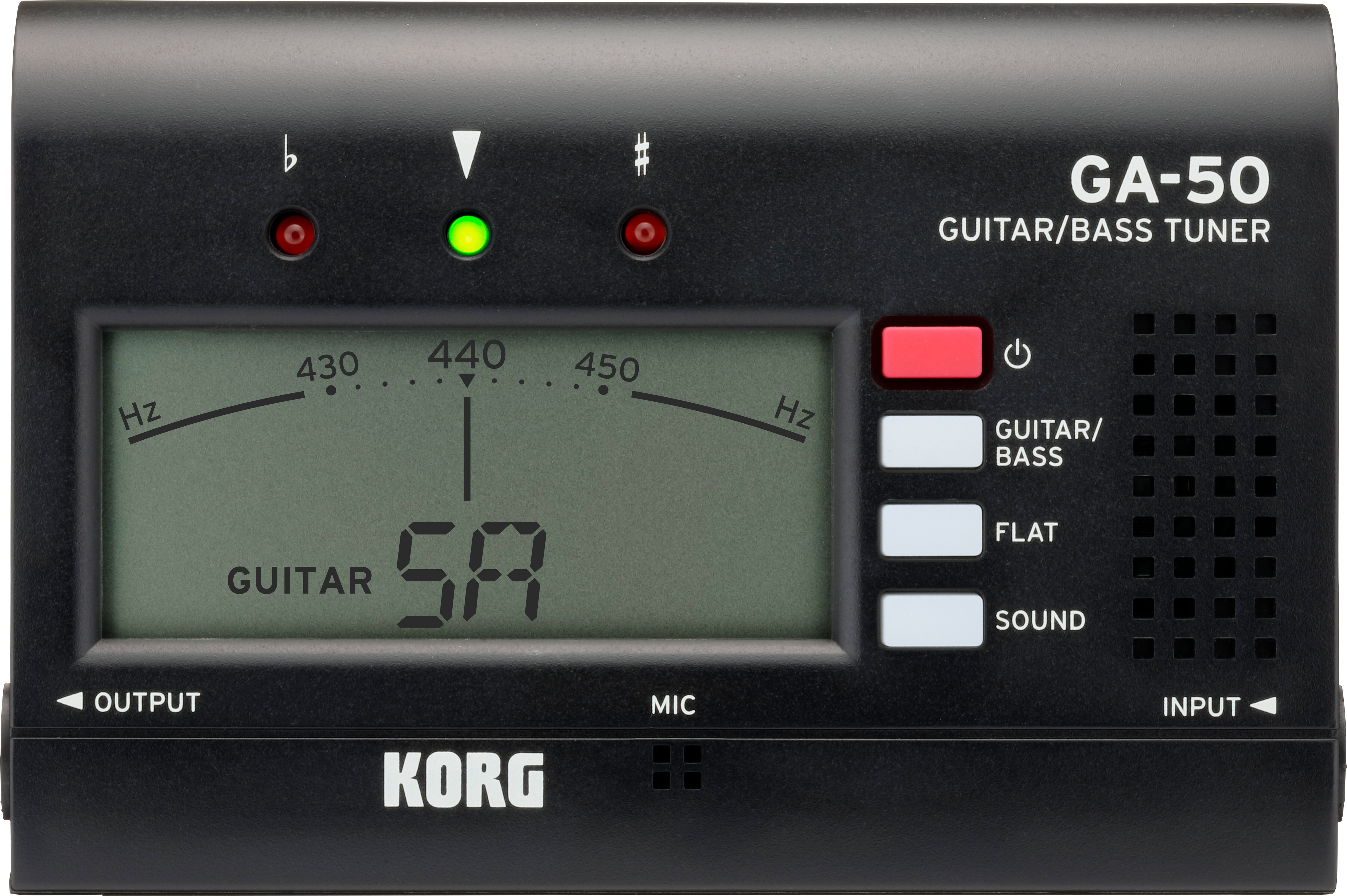Handheld Tuner for Guitar - Korg GA50