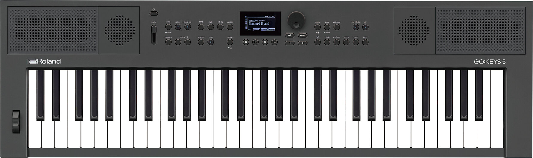Roland GO KEYS 5 Keyboard in Graphite