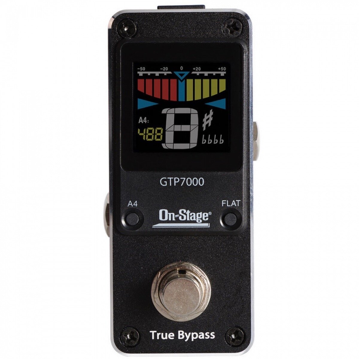 On Stage GTP7000 Mini Guitar Pedal Tuner -  On-Stage