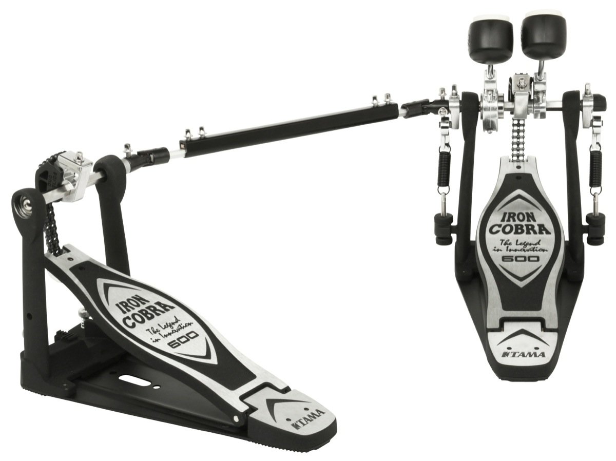 Iron Cobra  Dbl Bass Drum Pedal - Tama HP600DTW