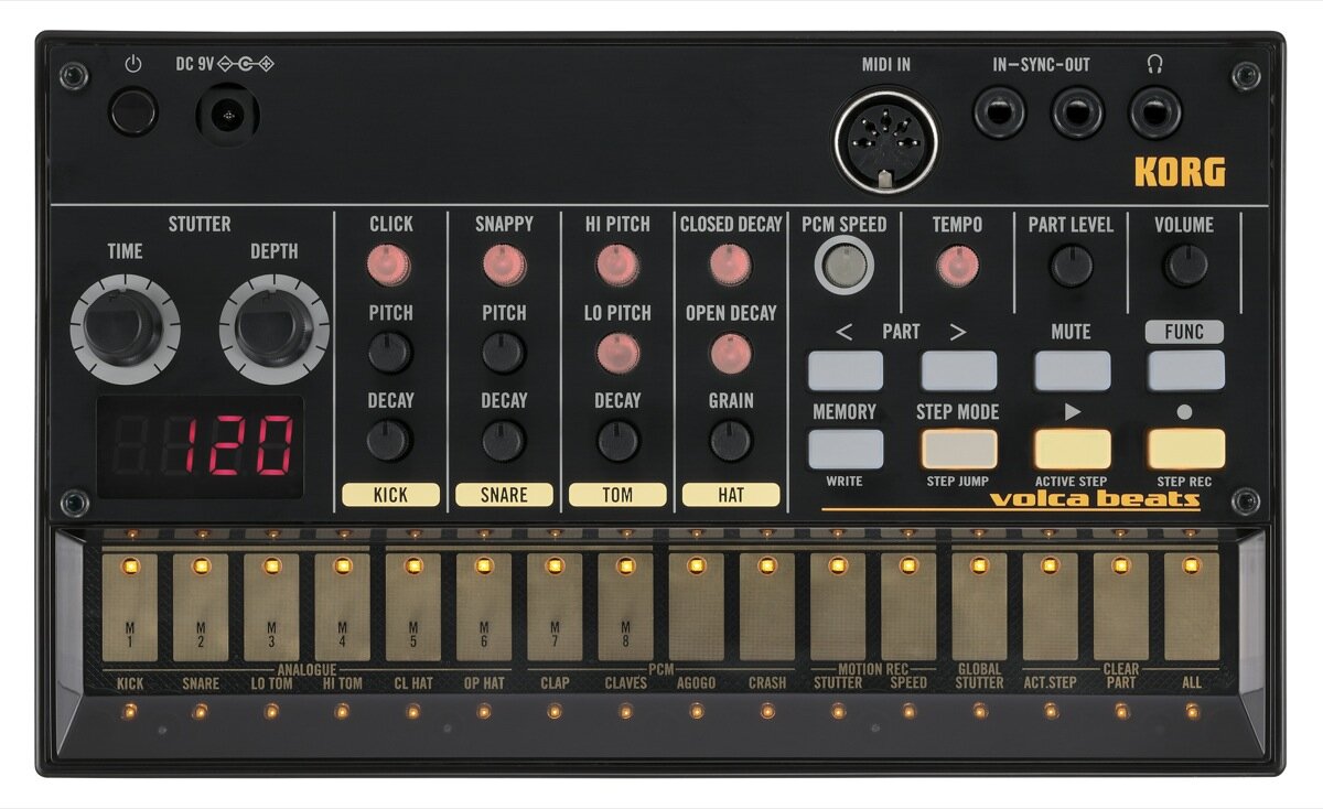Korg Volca Beats Analog Rhythm Machine