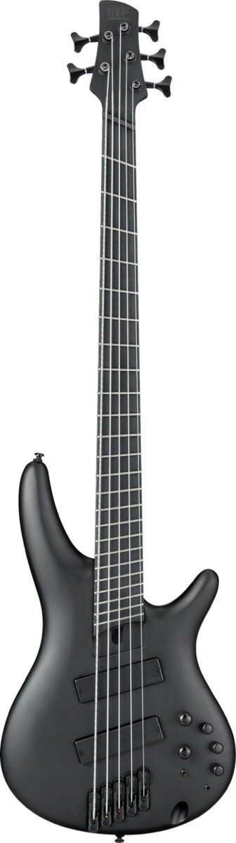 Ibanez Iron Label SRMS625EX Bass Black Flat -  SRMS625EXBKF