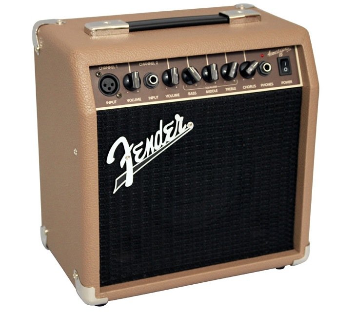 Fender Acoustasonic 15 Amp w/XLR Mic Input 15W -  2313700000