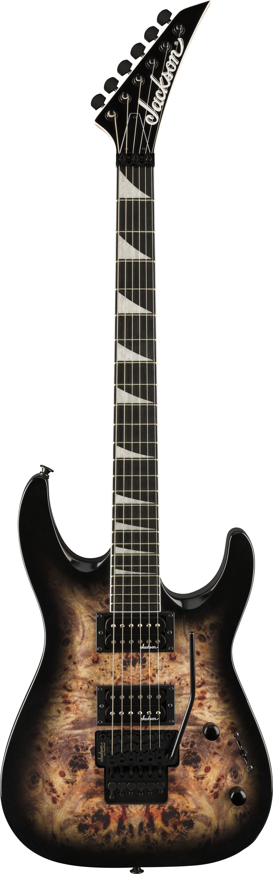 Jackson JS Series Dinky JS32 DKAP Trans Blk Burst -  2918824557