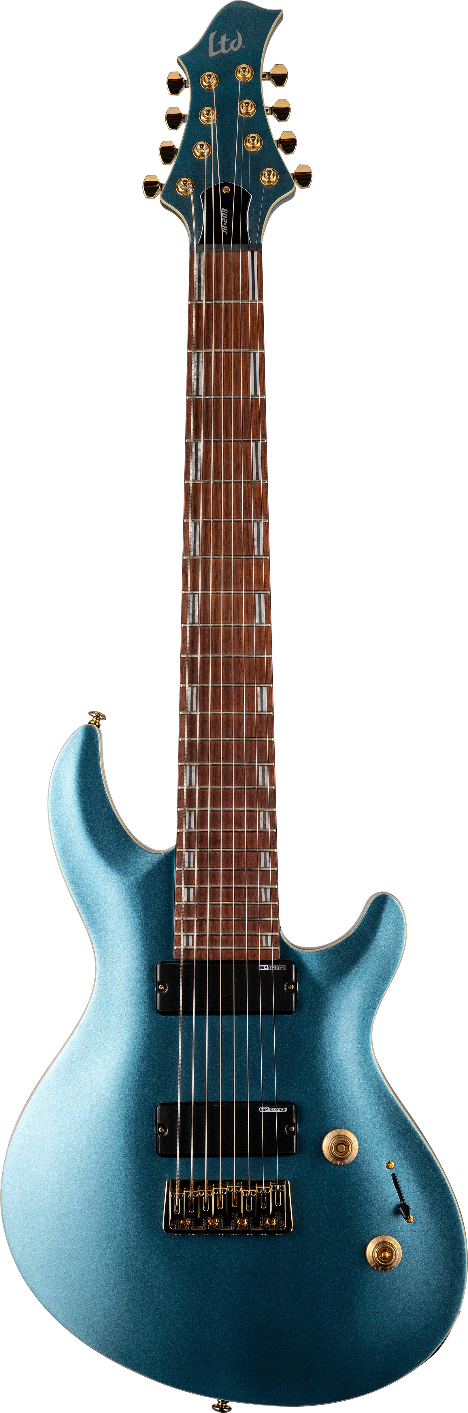 ESP LTD Javier Reyes JR208 Elec Gtr Pelham Blue