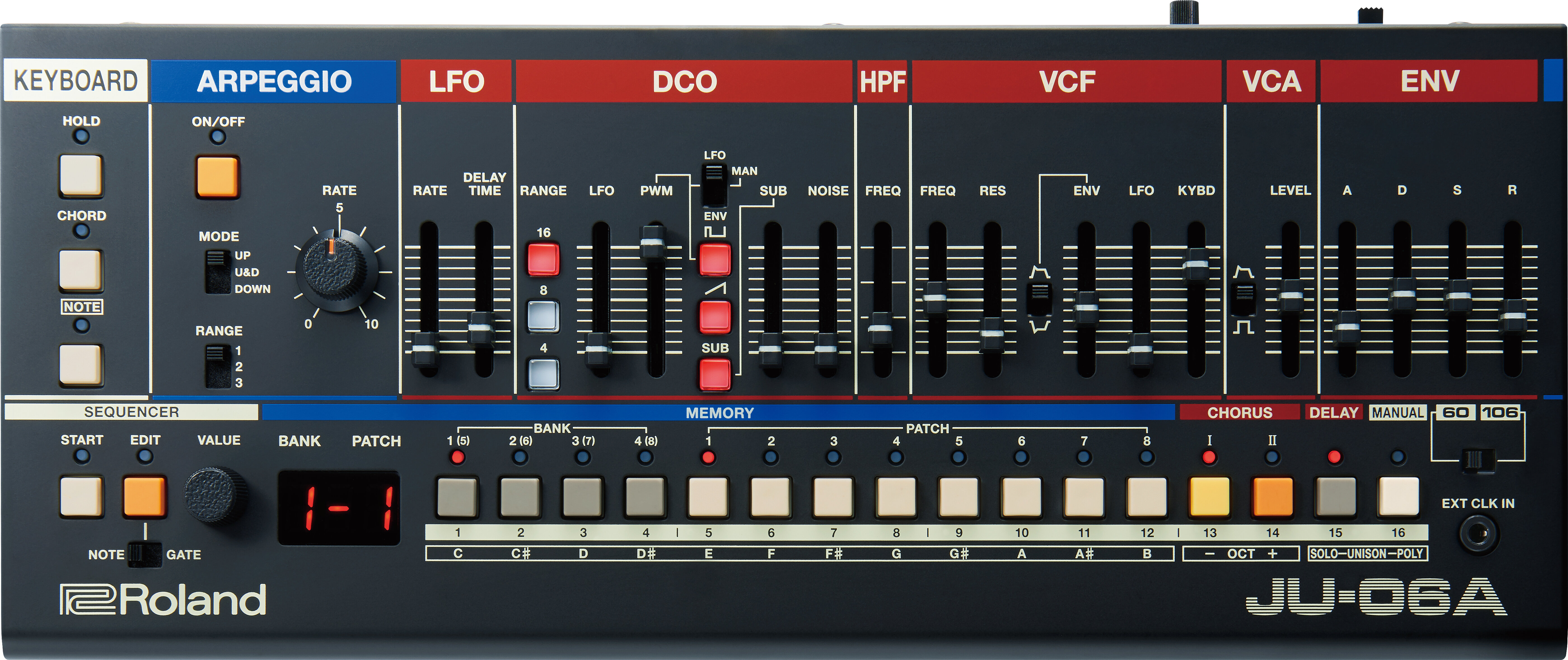 Roland JU06A Boutique Series Synthesizer